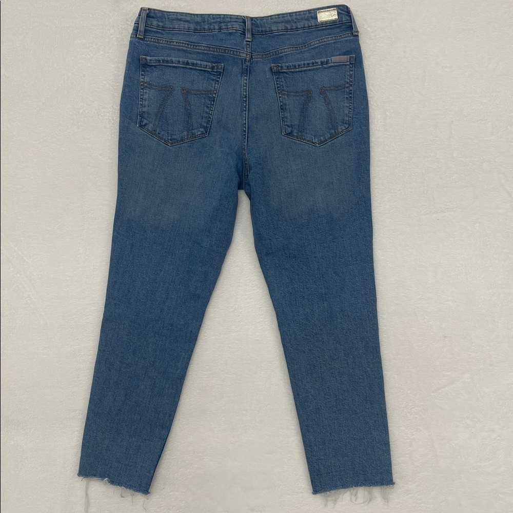 Seven7 Metro Ultra High Rise Skinny Jeans Size 12 - Picture 4 of 9
